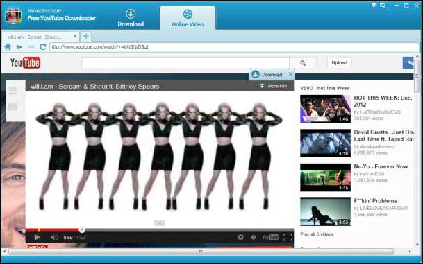 wondershare youtube video downloader