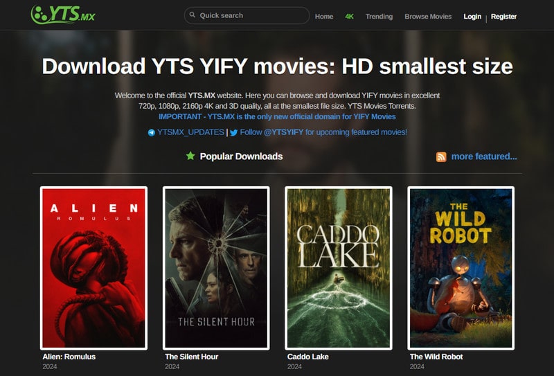 yify movie